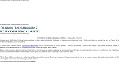 Desktop Screenshot of doctor-klein.net